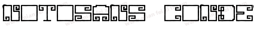 notosans condensedextra字体转换